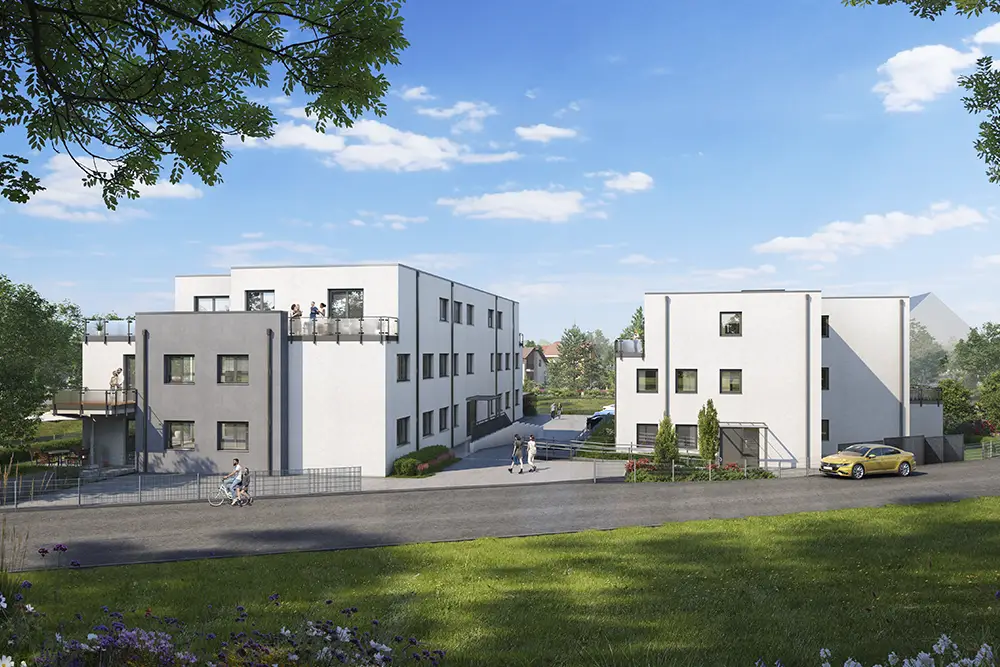 3D-Visualisierung Rodenberg, Ost-Ansicht